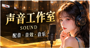 对白调音间原创短剧题材视觉